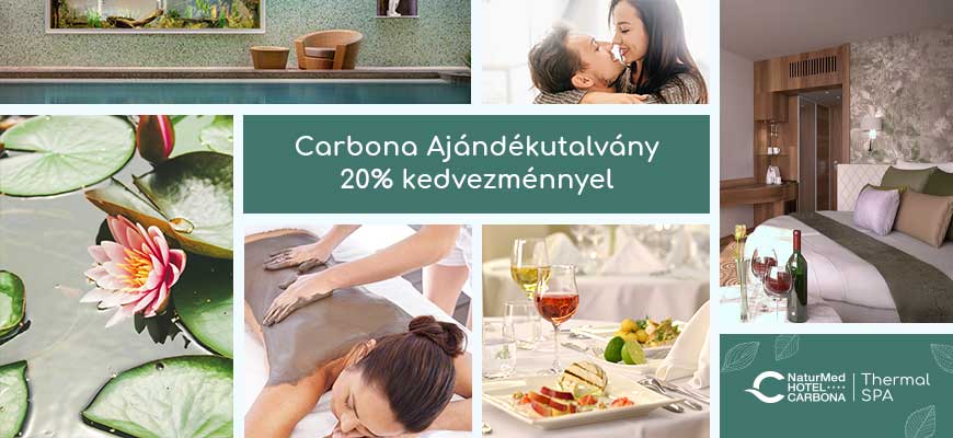 Ajándékozd meg szeretteid, ismerőseid, vagy lepd meg magadat a Carbona Ajándékutalványok egyikével! 